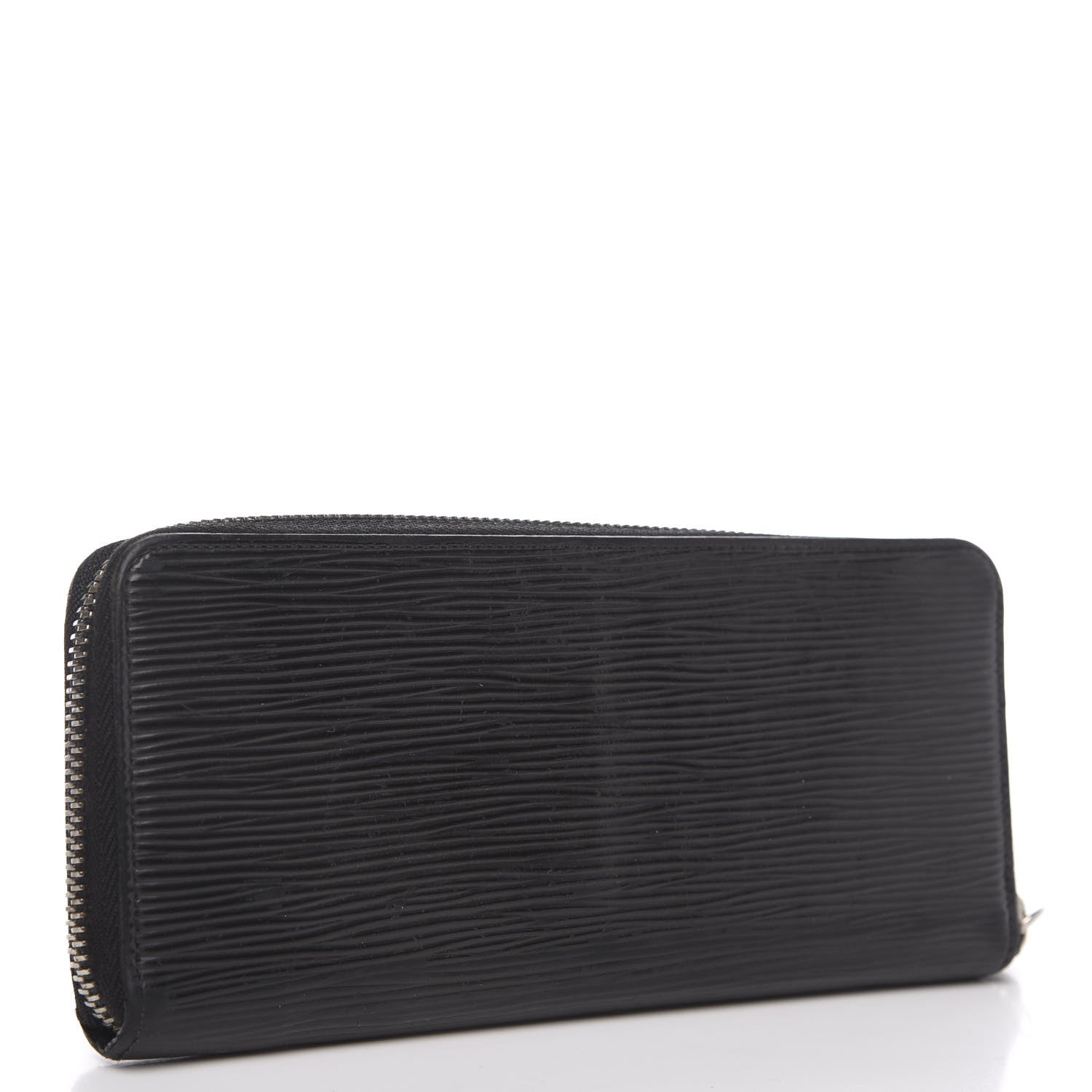 Louis Vuitton Epi Clemence Wallet Black 2 of 12