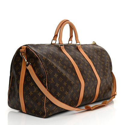 Louis Vuitton Monogram Keepall Bandouliere 55 3 of 13