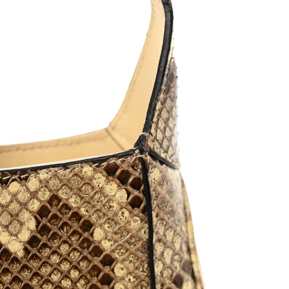 Gucci Snakeskin Mini Jackie 1961 Hobo Beige 14 of 18