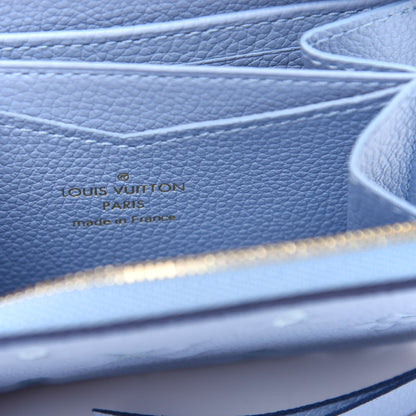 Louis Vuitton Empreinte Monogram Giant By The Pool Zippy Coin Purse Summer Blue 6 of 7