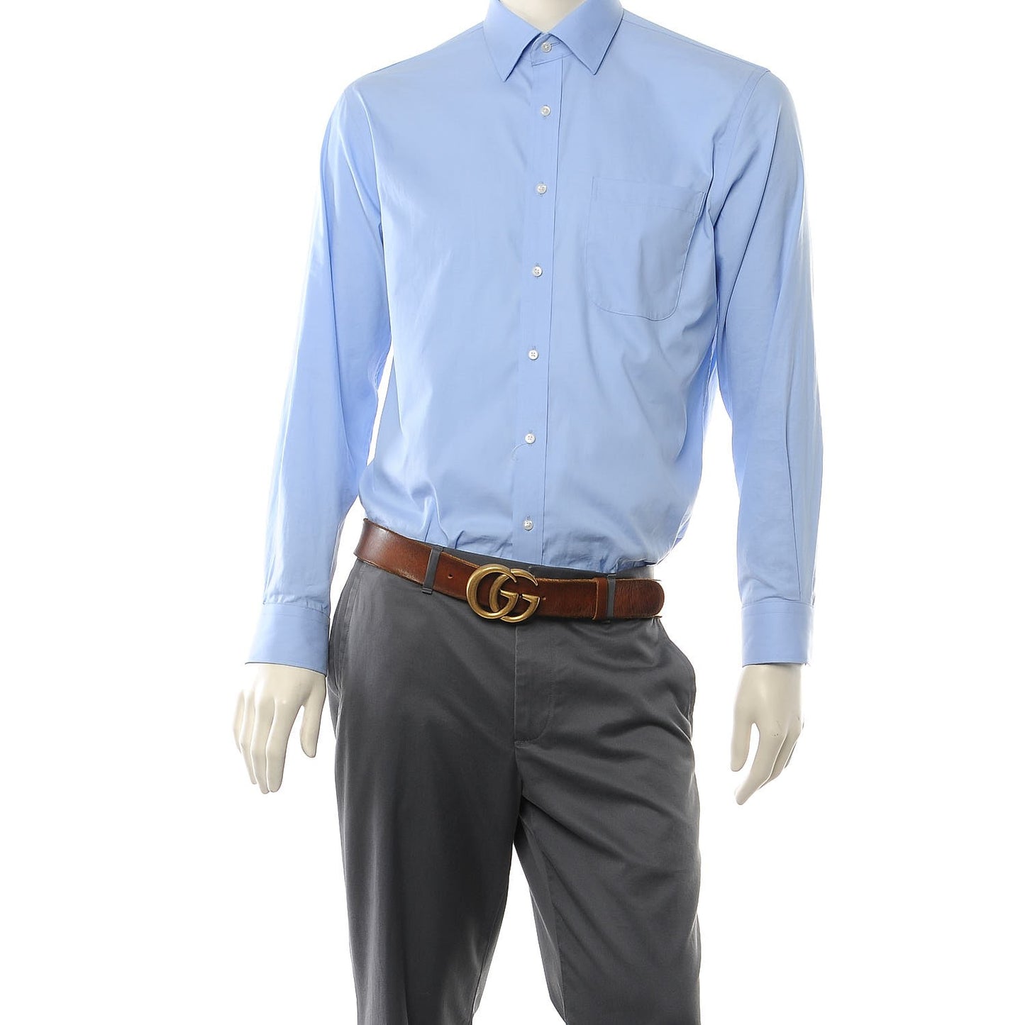 Faded Calfskin Double G 40mm Belt 95 38 Cuir