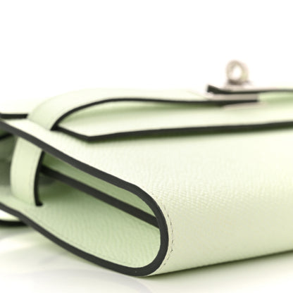 Hermes Epsom Kelly Wallet To Go Vert Fizz 8 of 9