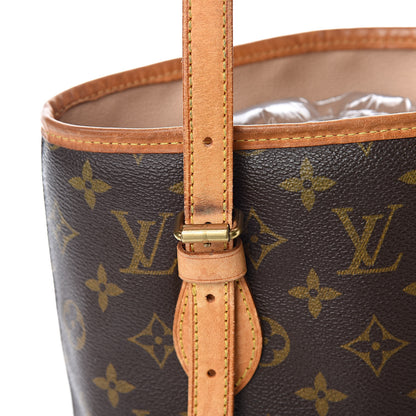 Louis Vuitton Monogram Petit Bucket 23 16 of 18