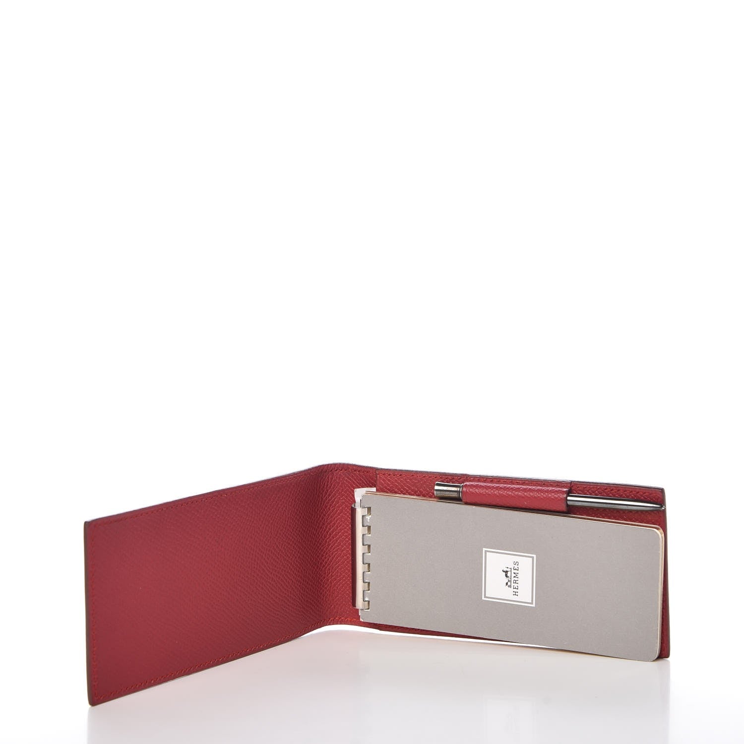 Hermes Courchevel Notepad Rouge 5 of 6