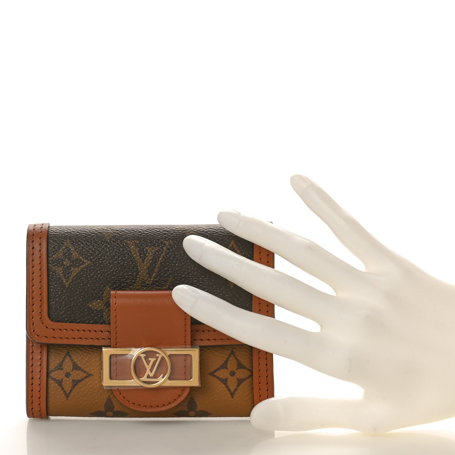 Louis Vuitton Reverse Monogram Dauphine Wallet 2 of 7