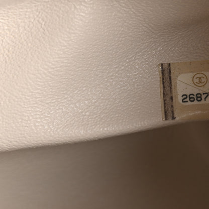 Chanel Aged Calfskin Chevron Quilted 2.55 Reissue 225 Flap Ivory 7 of 11