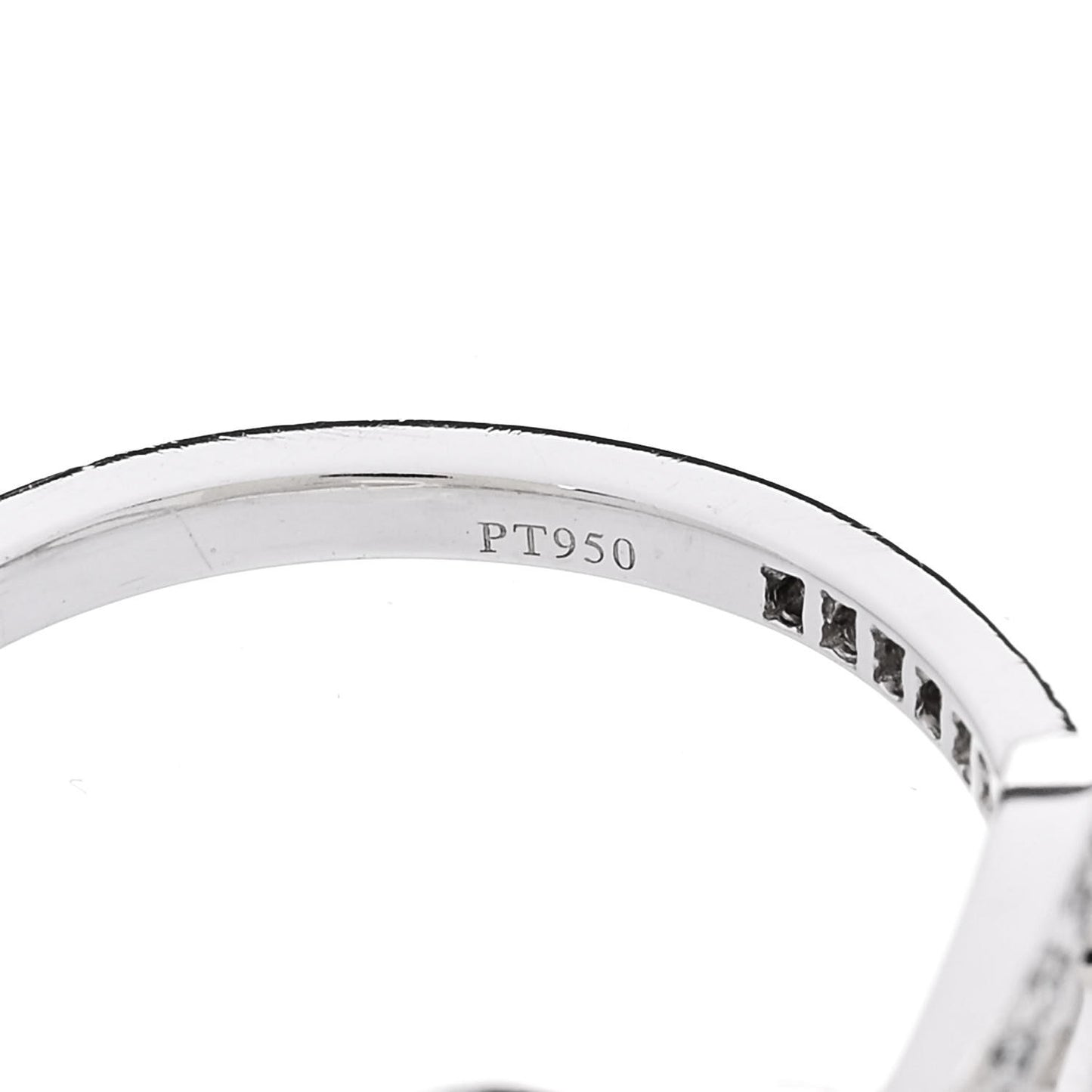 Platinum Diamond Infinity Ring 49 5