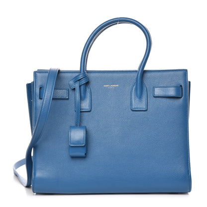 Saint Laurent Calfskin Baby Sac de Jour Indigo 1 of 11