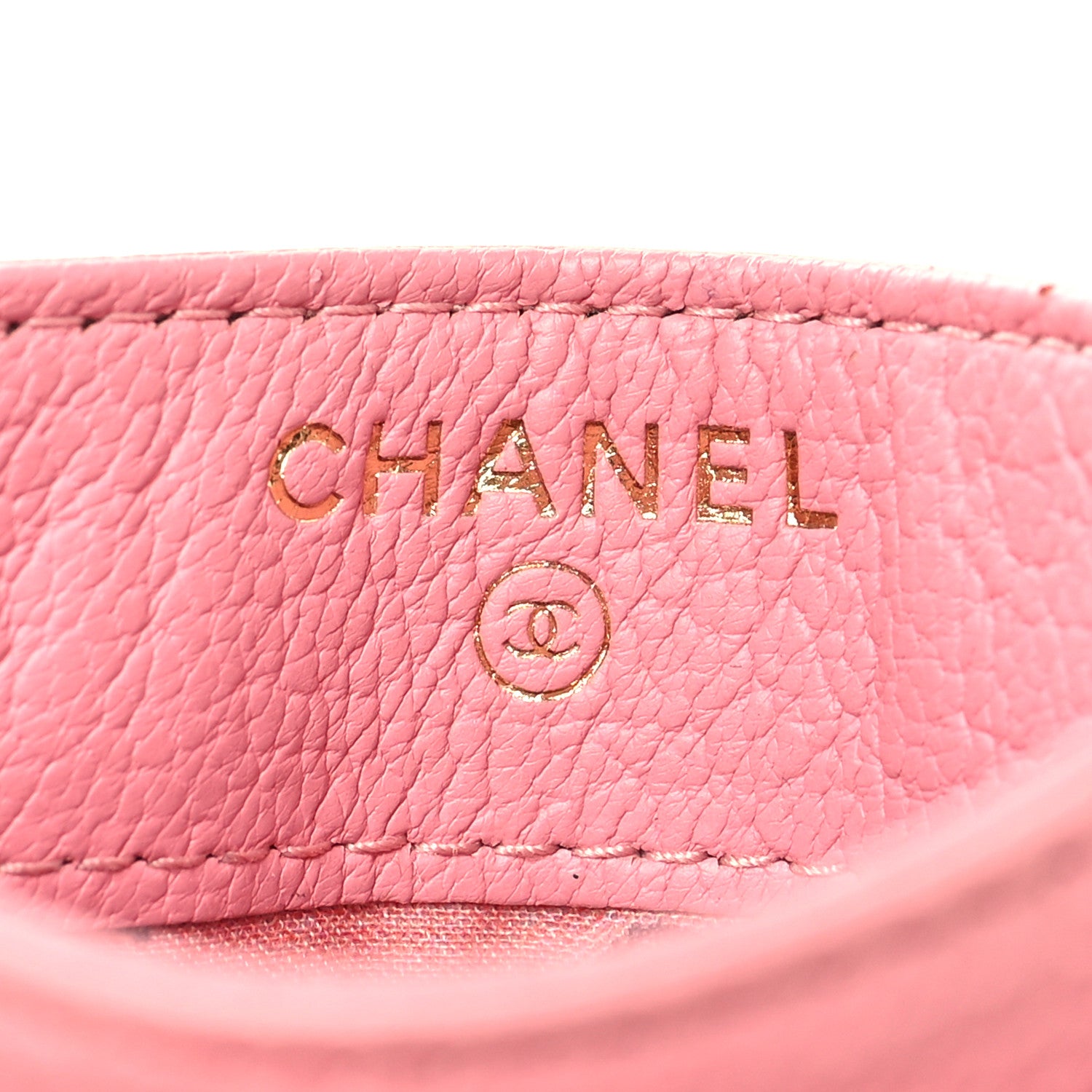 Chanel Goatskin CC Camellia Card Holder Pink 6 of 12