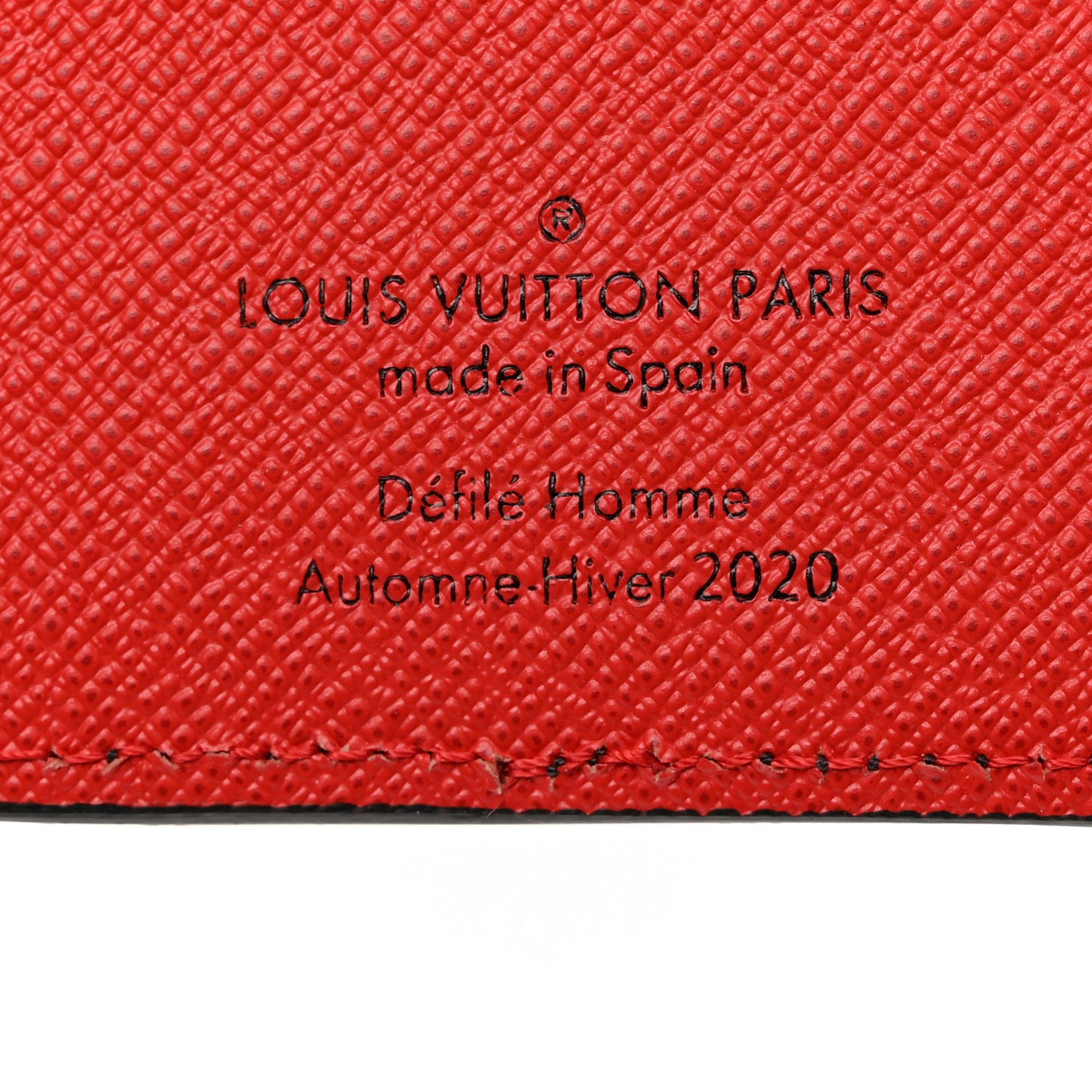 Monogram Patchwork Pocket Organizer NM