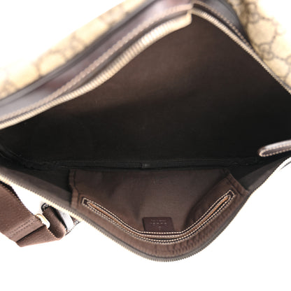 Gucci GG Supreme Monogram Belt Bag Dark Brown 5 of 12