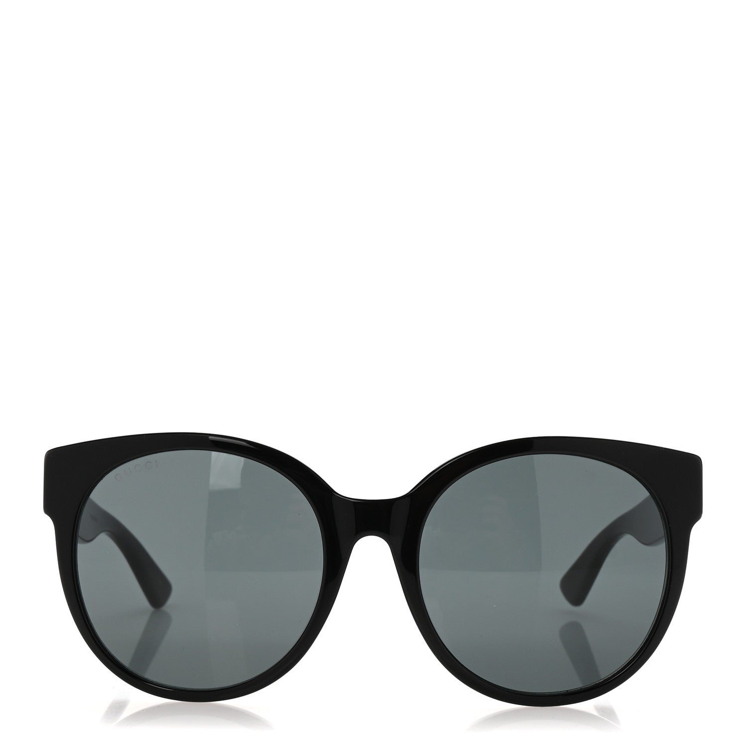 Gucci Acetate Round Sunglasses GG0035S Black 2 of 8