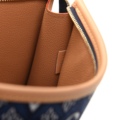Louis Vuitton Jacquard Since 1854 Toiletry Pouch 26 Blue 9 of 10