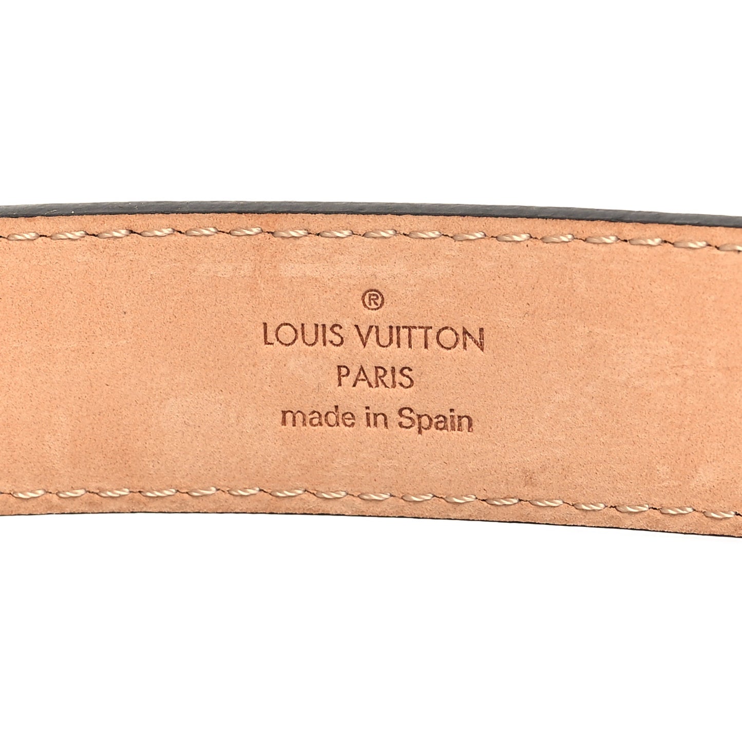 Mini Monogram 25mm LV Initiales Belt 80 32