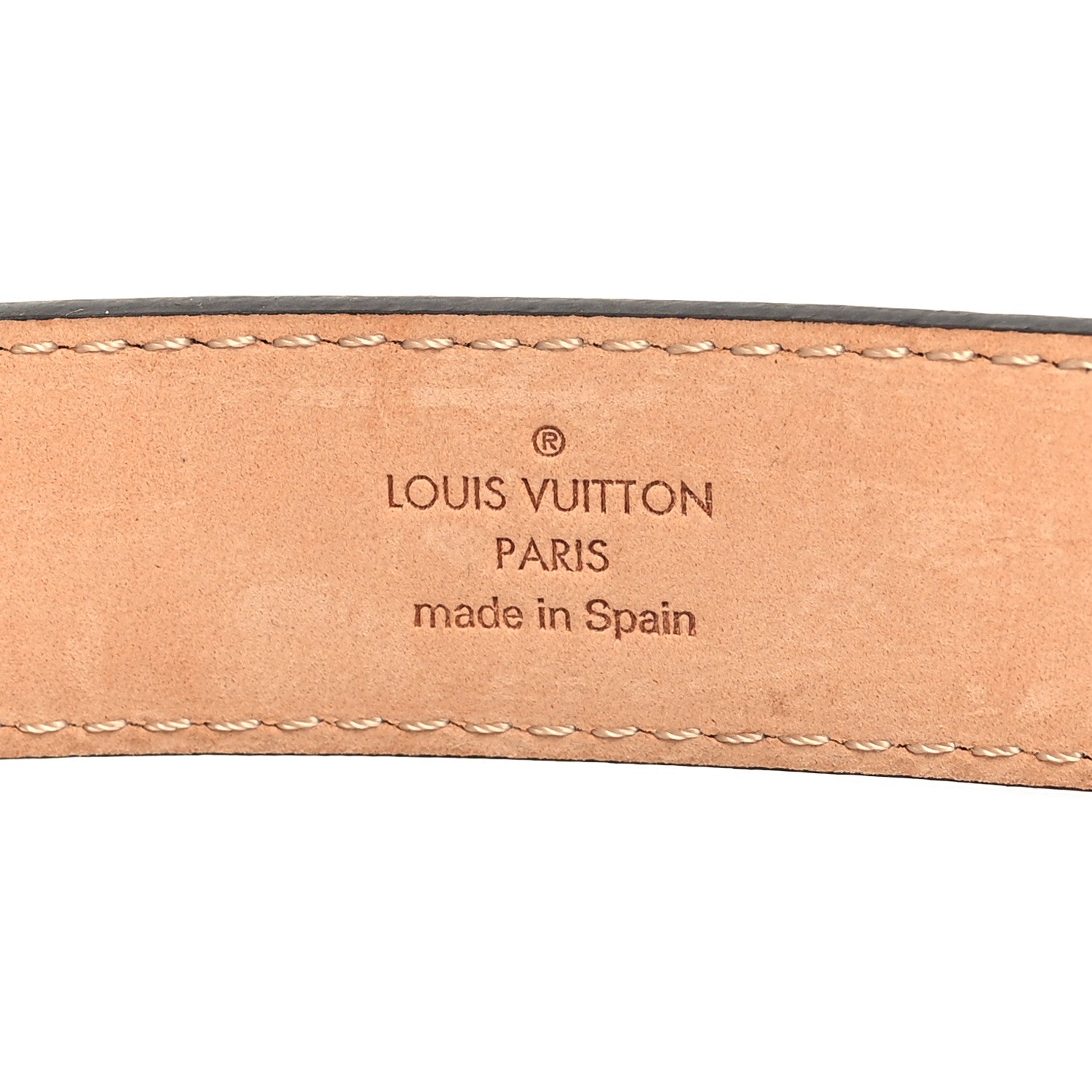Louis Vuitton Mini Monogram 25mm LV Initiales Belt 80 32 5 of 7