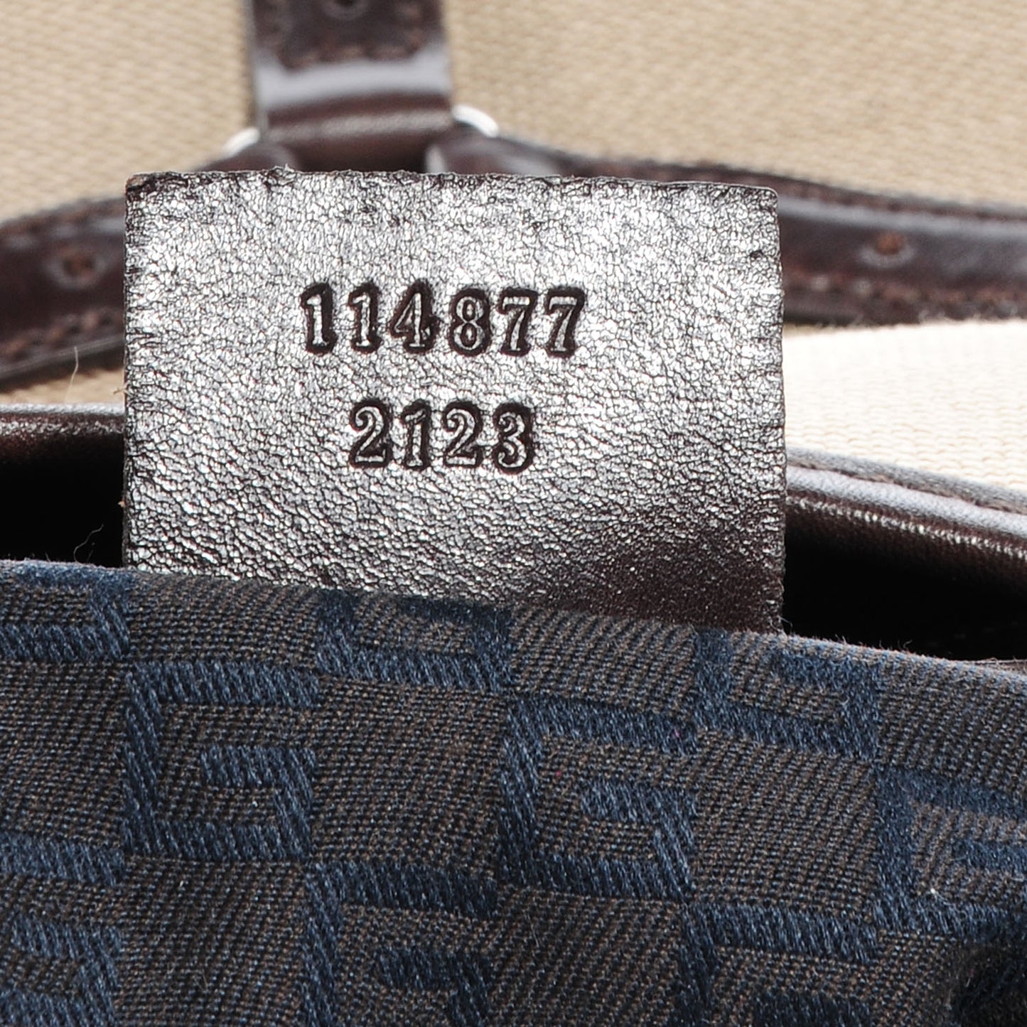 Canvas Web GG Reins Shoulder Bag