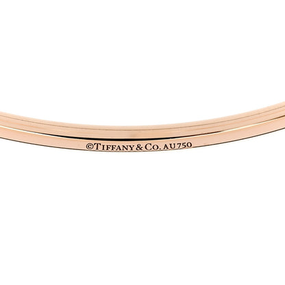 Tiffany 18K Rose Gold Pearl 8mm HardWear Ball Wire Bracelet 3 of 3