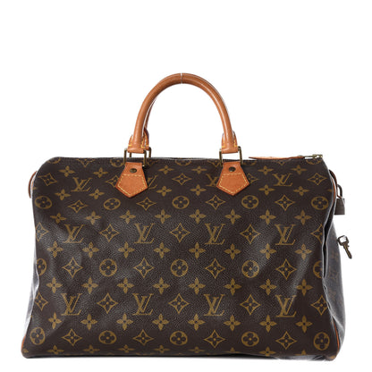 Louis Vuitton Monogram Speedy 35 1 of 10