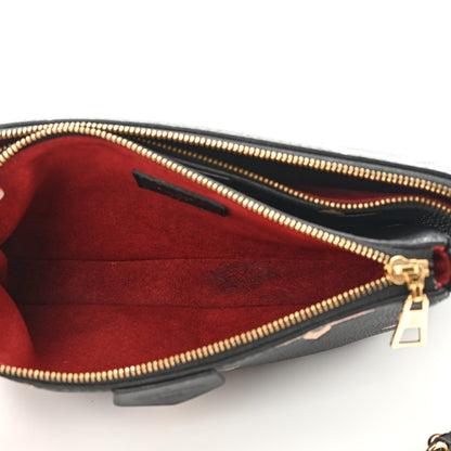 Louis Vuitton Empreinte Monogram Giant Multi Pochette Accessories Black Beige 6 of 18