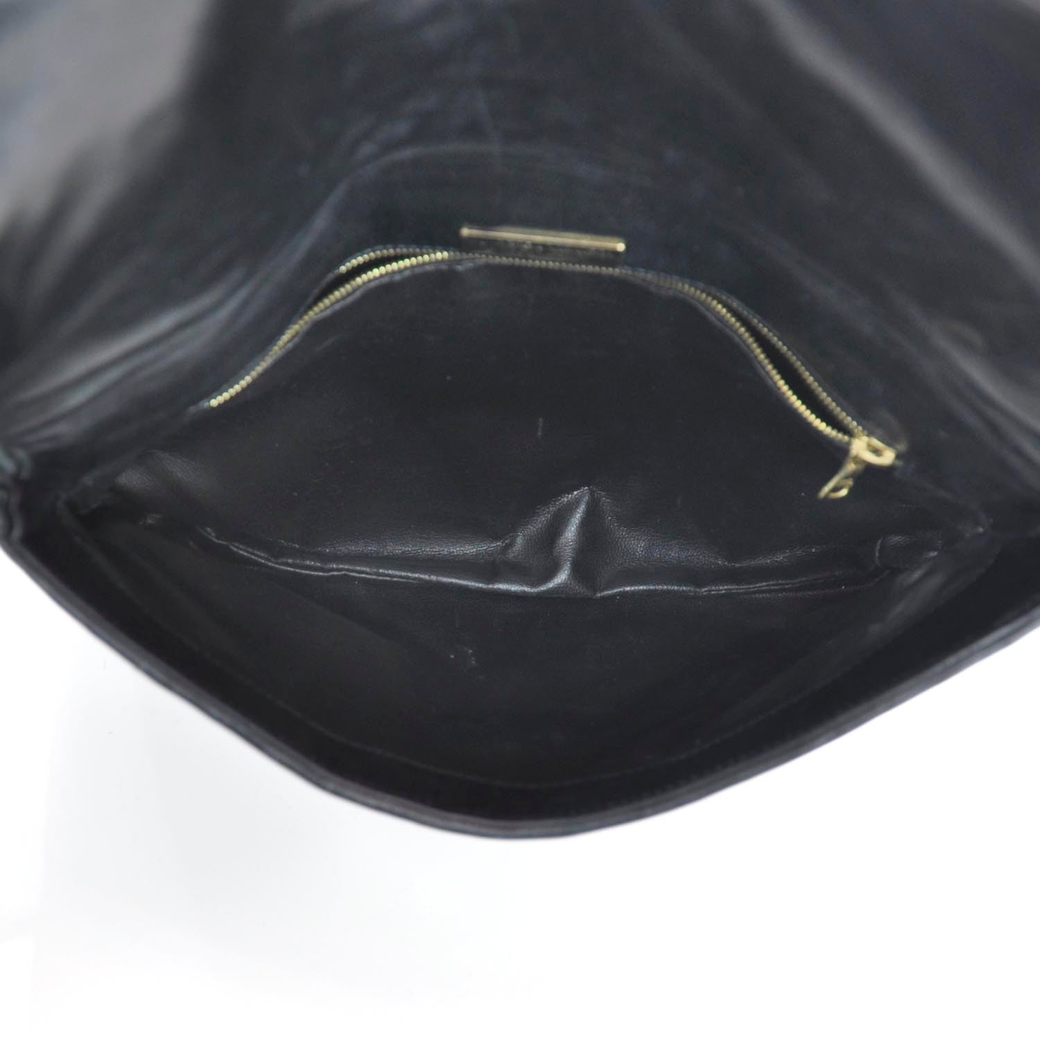 Bottega Veneta Vintage Woven Bag Black 9 of 9