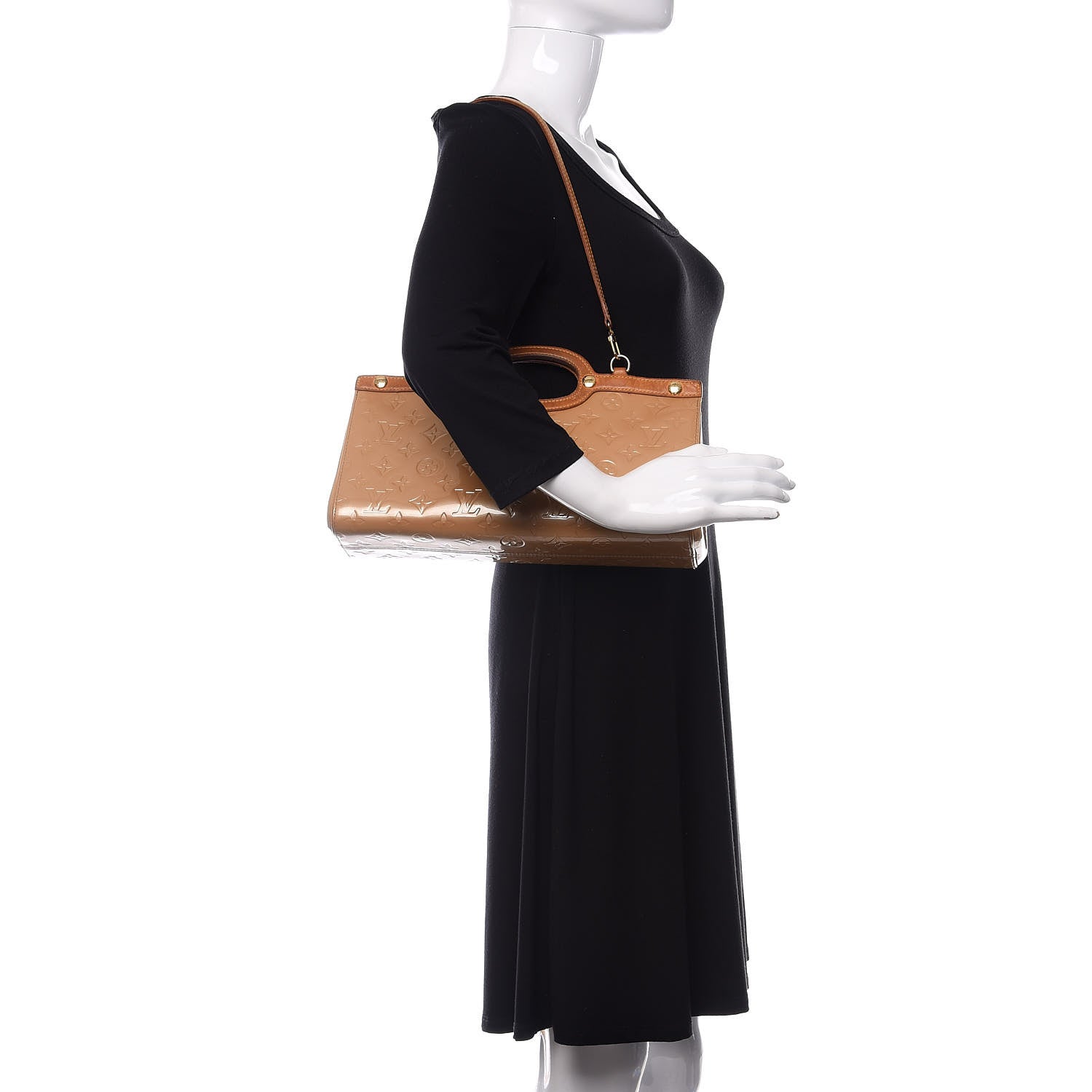Louis Vuitton Vernis Roxbury Drive Noisette 2 of 14