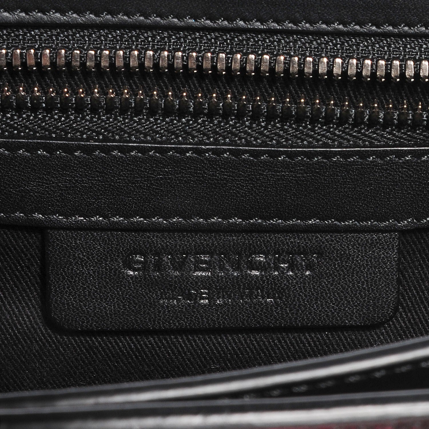 Givenchy Calf Hair Abstract Flower Shark Lock Medium Flap Bag Black 5 of 9