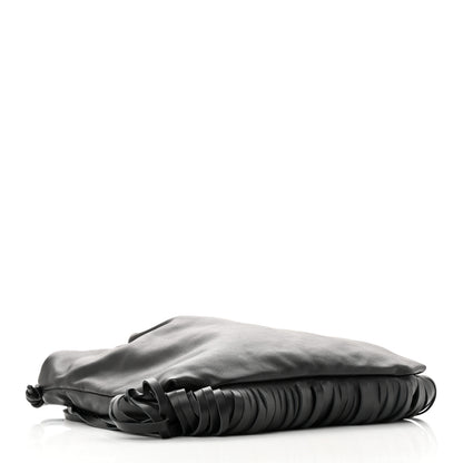 Bottega Veneta Nappa The Fringe Pouch Shoulder Bag Black 4 of 12