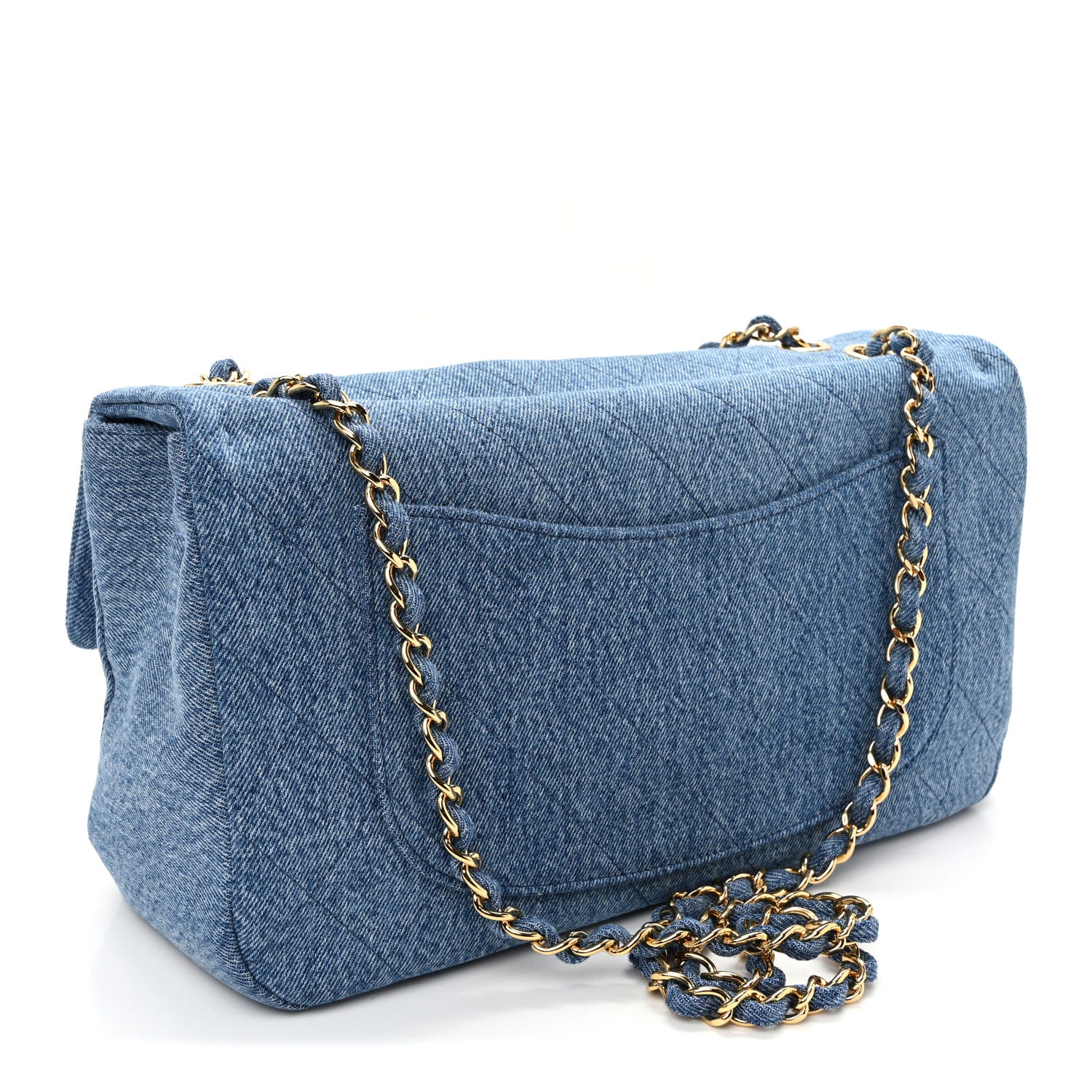 Chanel Denim Small Souplissimo Maxi Flap Blue 1916599 – FASHIONPHILE