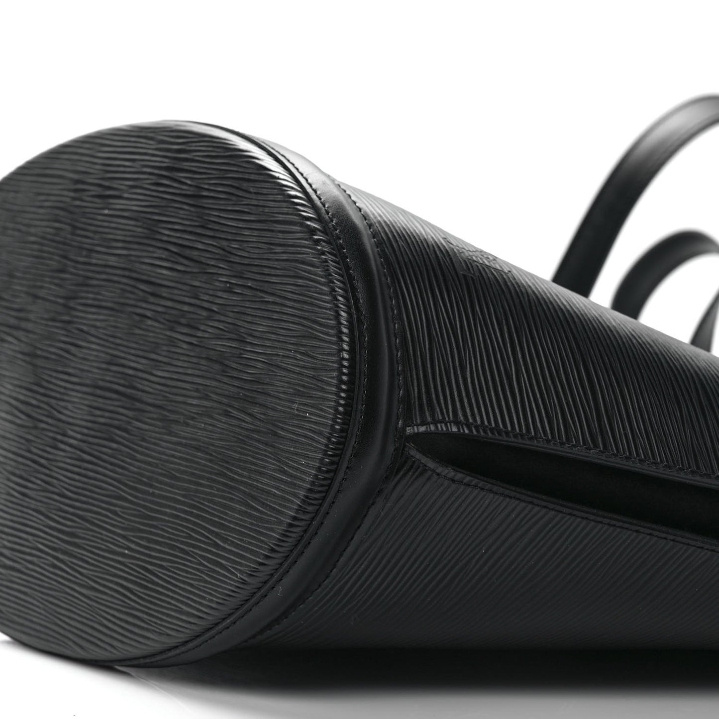 Epi Saint Jacques PM Long Straps Black