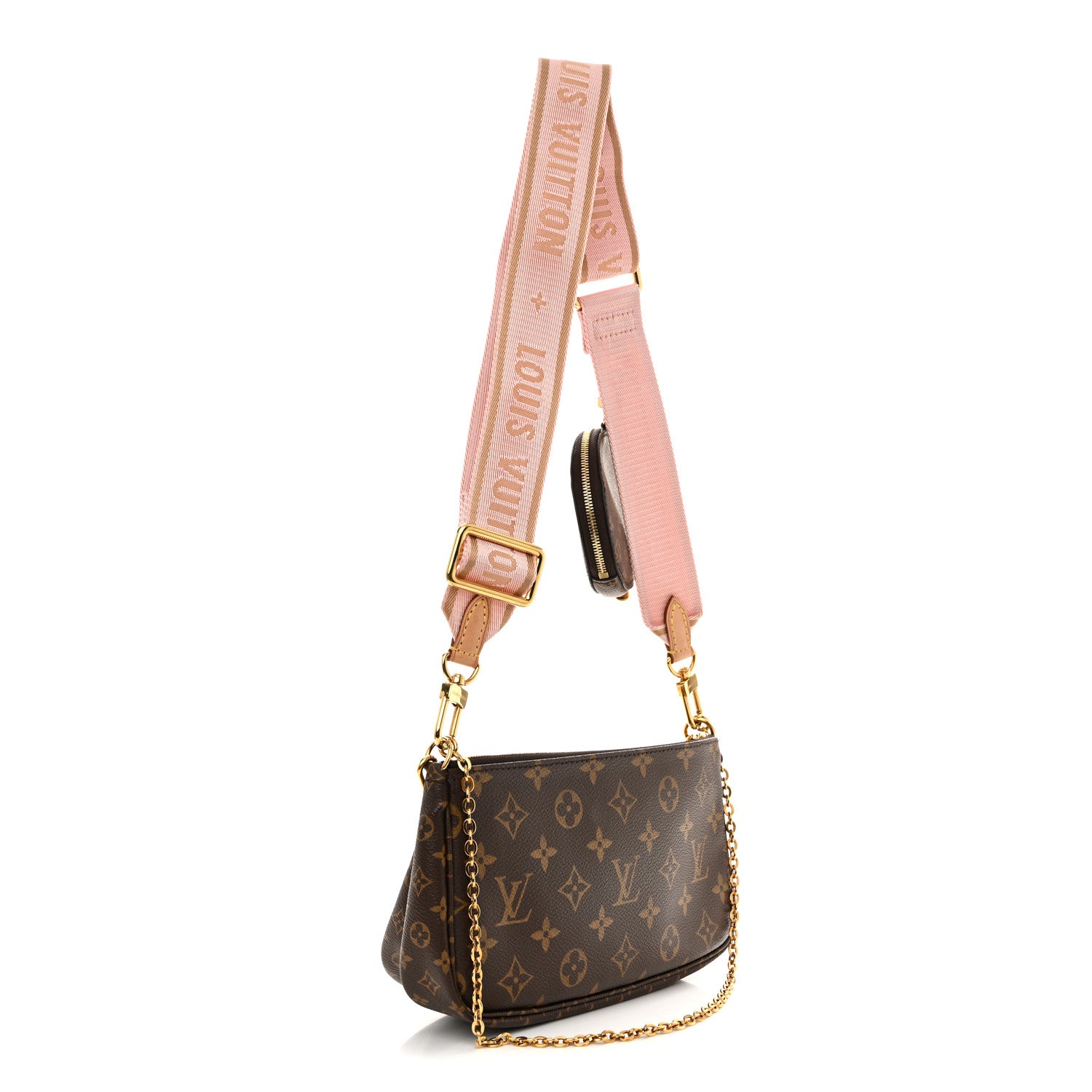 Louis Vuitton Monogram Multi Pochette Accessories Rose Clair 3 of 11