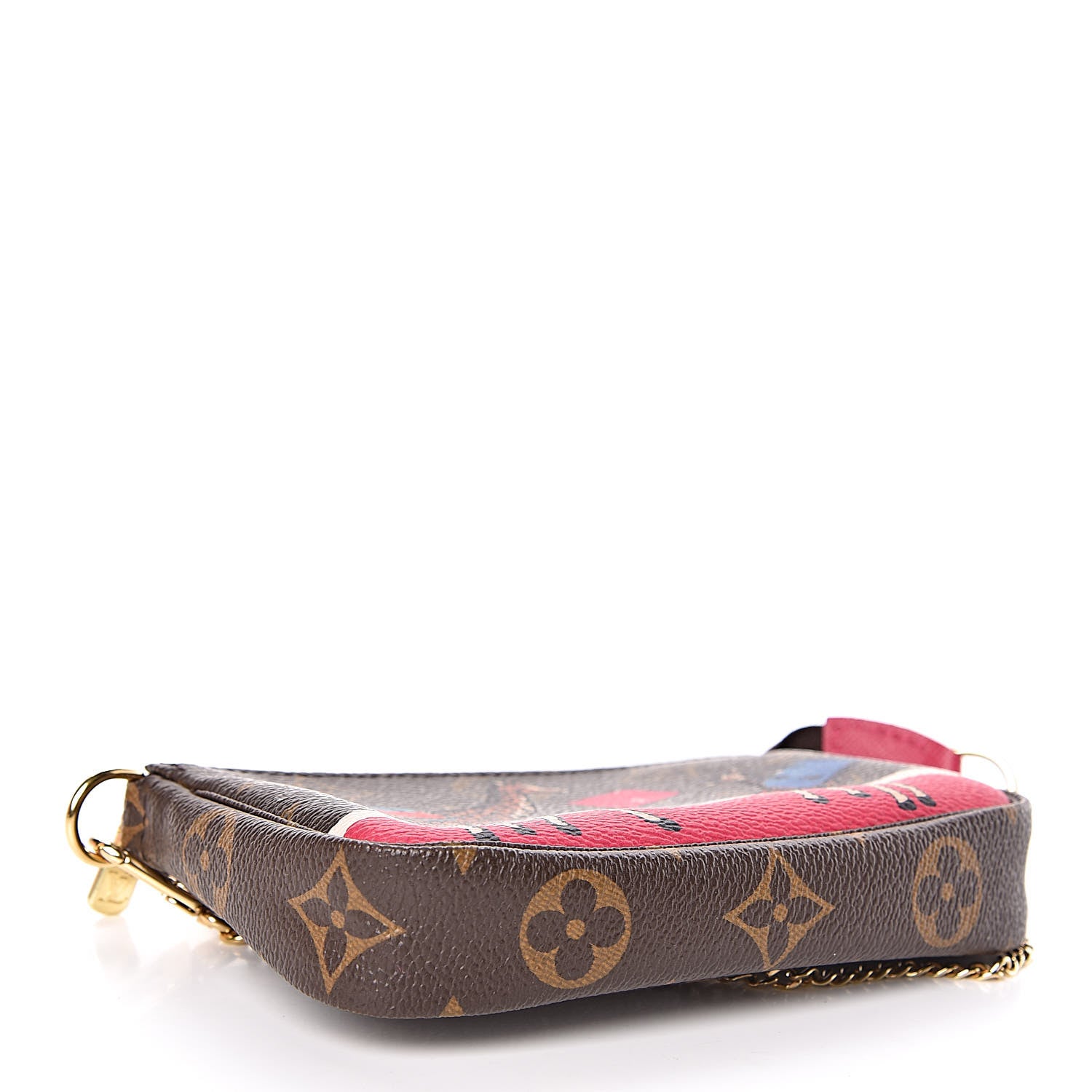 Louis Vuitton Monogram 2017 Christmas Animation Mini Pochette Accessories 4 of 8