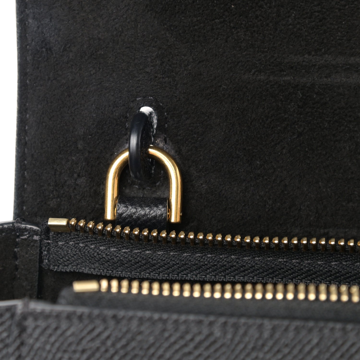 Celine Grained Calfskin Nano Belt Bag Black 10 of 11
