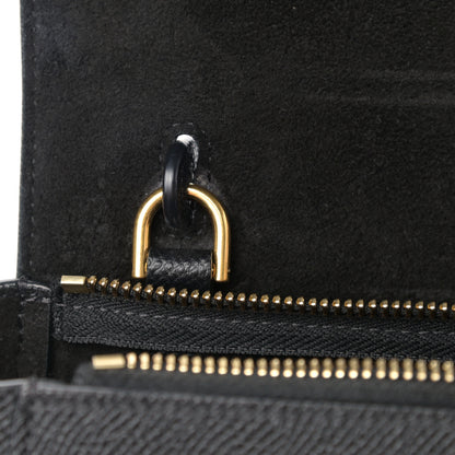Celine Grained Calfskin Nano Belt Bag Black 10 of 11
