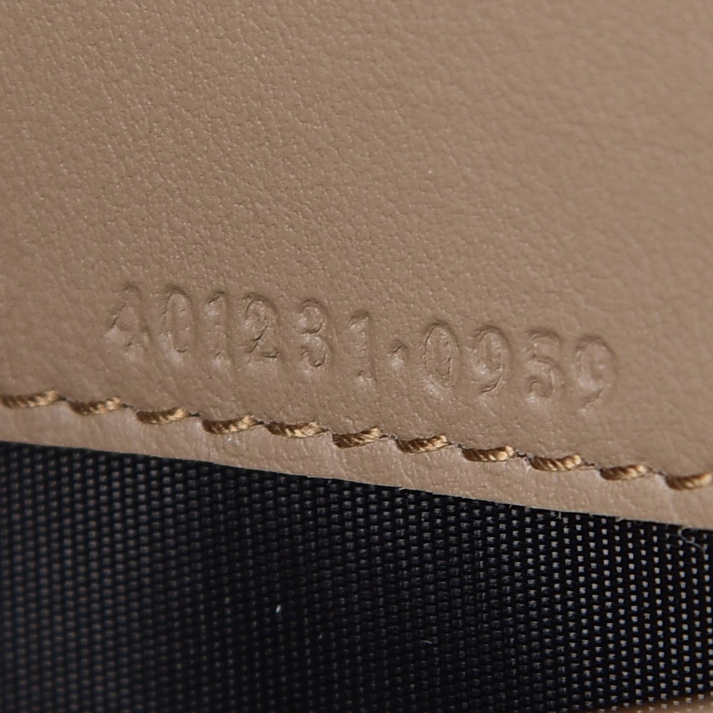GG Supreme Monogram Mini Dionysus Chain Wallet Beige Taupe