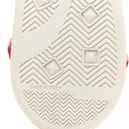 Valentino Garavani Calfskin Womens Backnet Sneakers 37 White Rosso Valentino 6 of 9