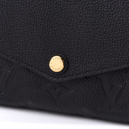 Louis Vuitton Empreinte Sarah Wallet NM Black 7 of 11