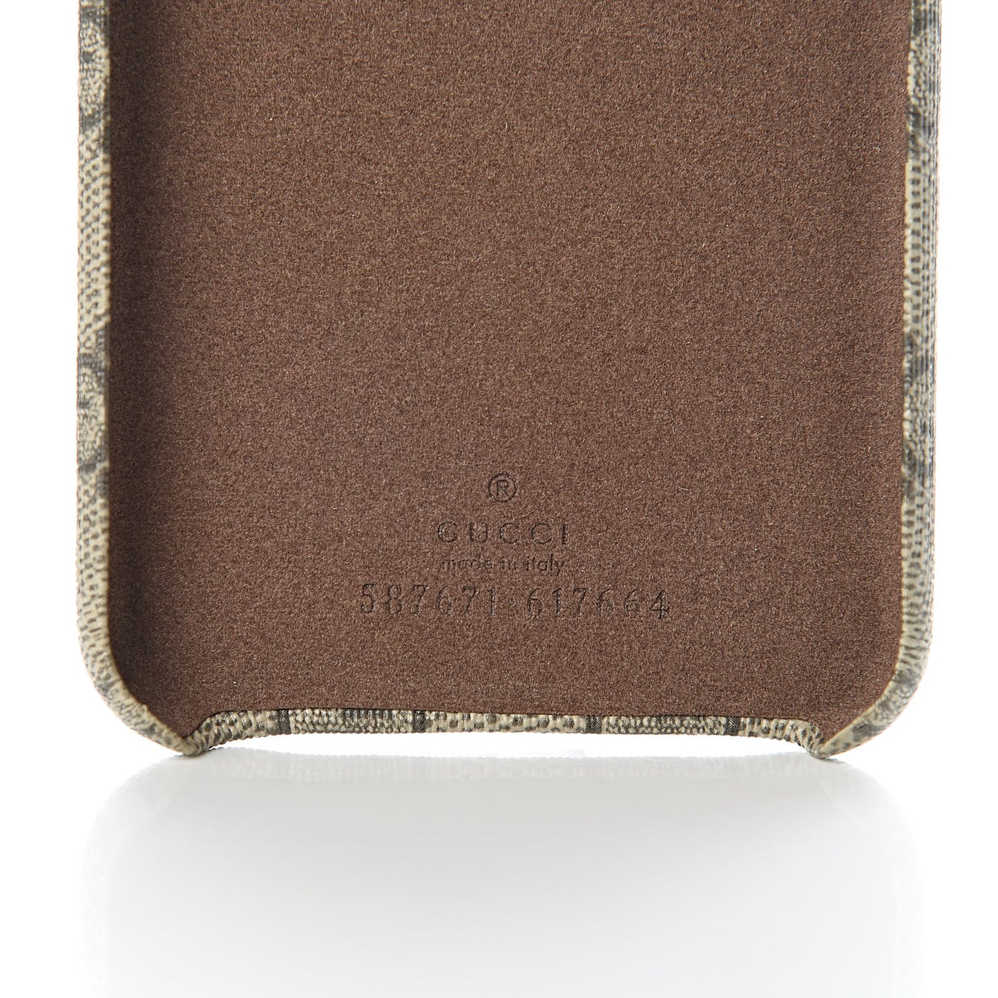 GG Supreme Monogram Ophidia iPhone XS Max Case