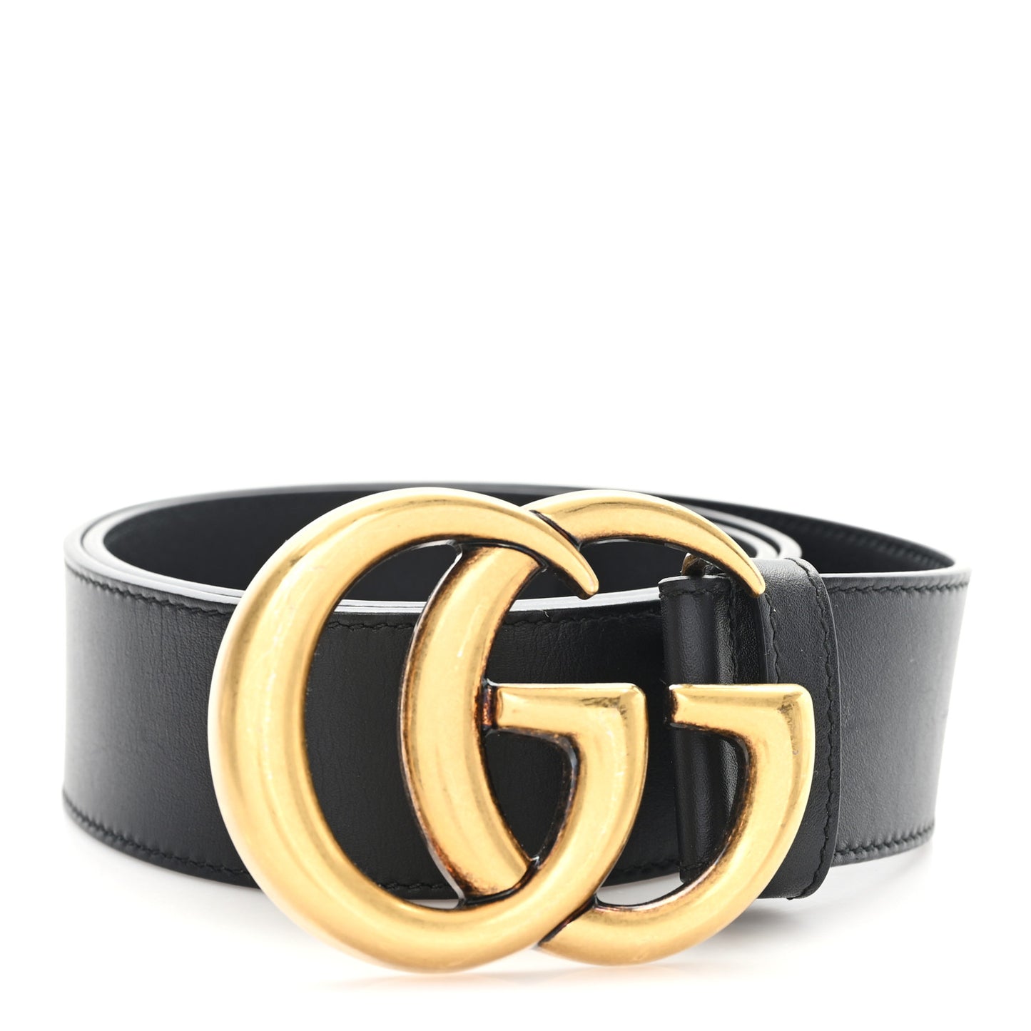 Calfskin Double G 40mm Belt 75 30 Black
