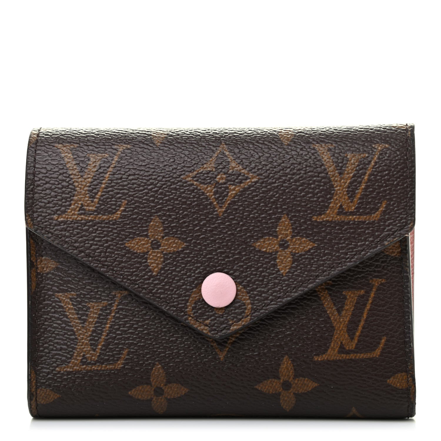 Louis Vuitton Monogram Victorine Wallet Rose Ballerine 1 of 8