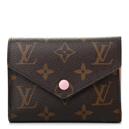 Louis Vuitton Monogram Victorine Wallet Rose Ballerine 1 of 8