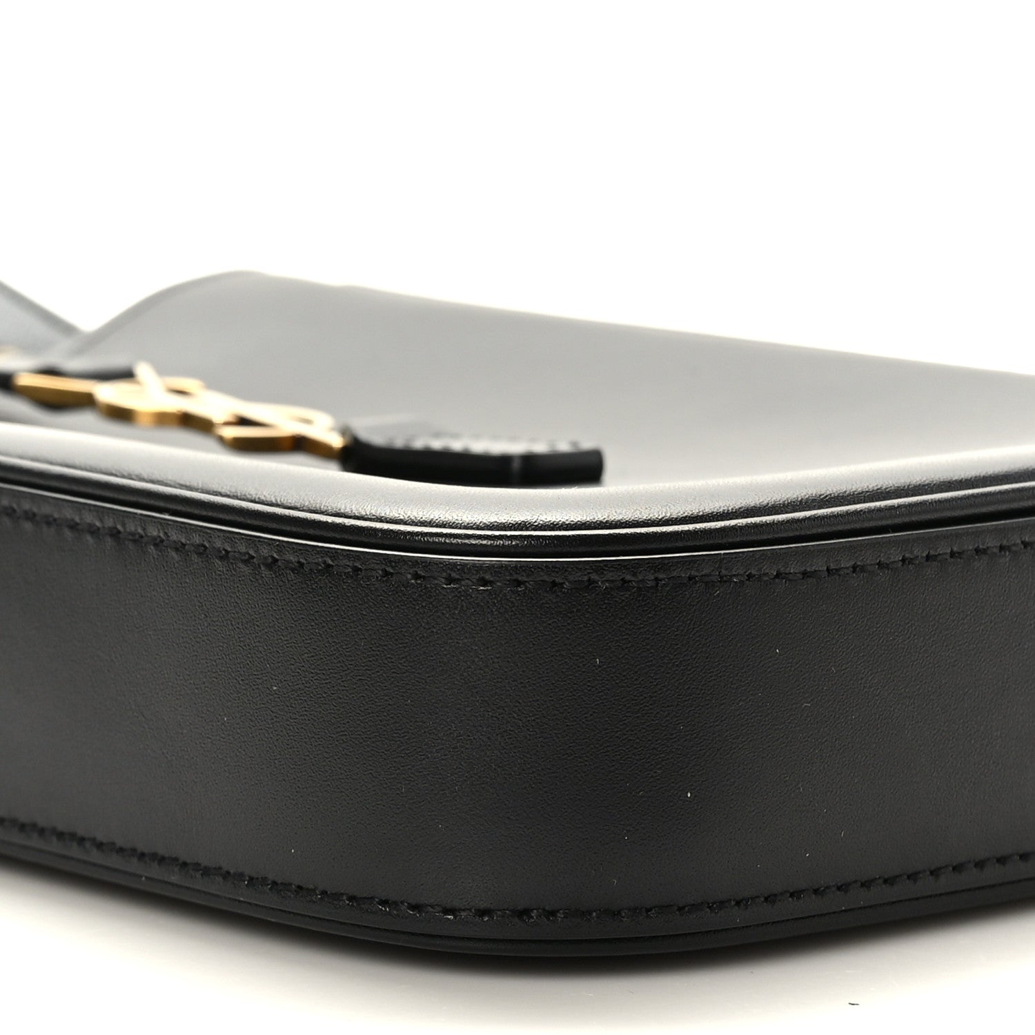 Saint Laurent Smooth Calfskin Mini Le 5 A 7 Vertical Hobo Black 7 of 9