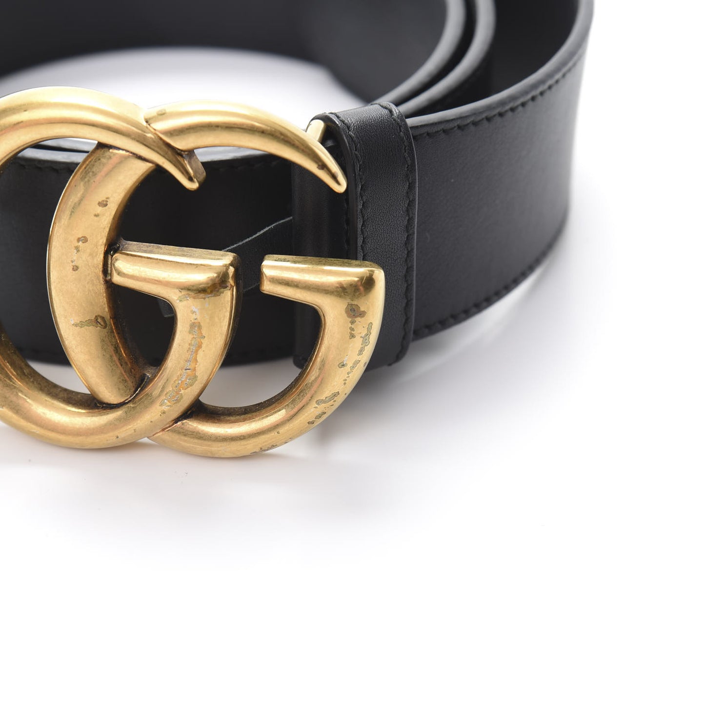 Calfskin Double G 40mm Belt 75 30 Black