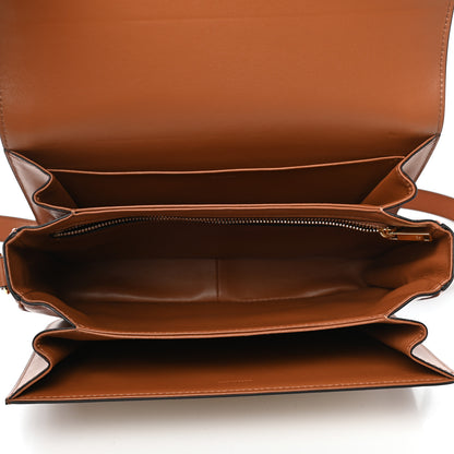 Celine Textile Natural Calfskin Large Triomphe Tan White 5 of 12