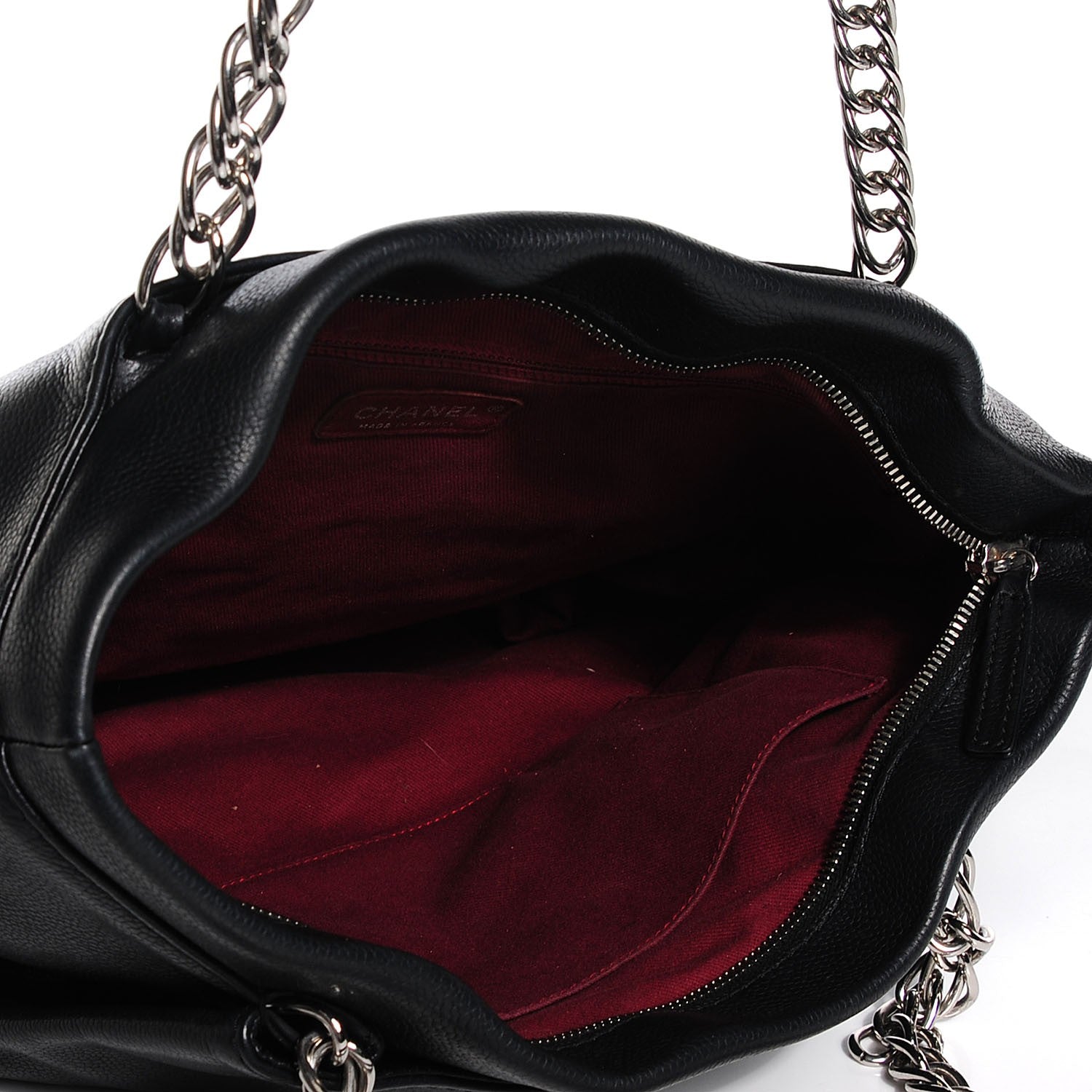 Chanel Caviar Large CC Tuck Tote Black 7 of 7