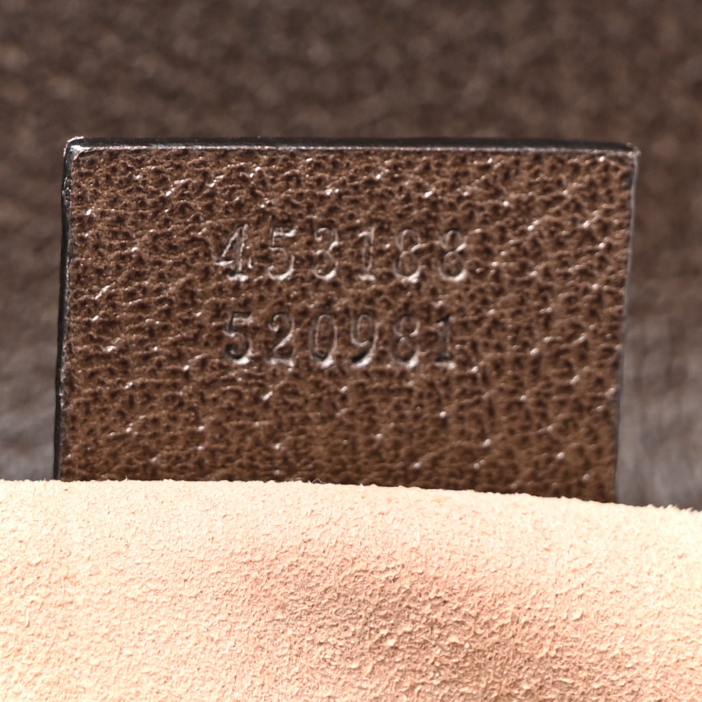 GG Supreme Monogram Bengal Small Padlock Top Handle Bag Beige Pink