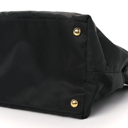 Prada Saffiano Tessuto Nylon Tote Black 8 of 8