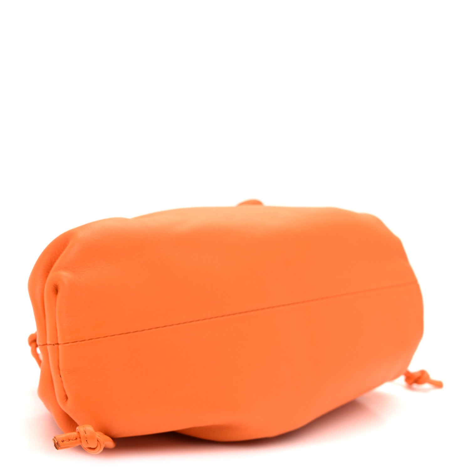 Bottega Veneta Butter Calfskin The Mini Pouch Tangerine 4 of 9