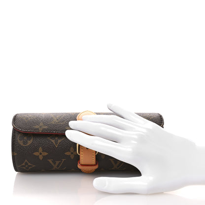 Louis Vuitton Monogram 3 Watch Travel Case 2 of 10