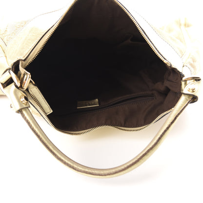 Gucci Monogram Large D Gold Hobo Gold 5 of 19