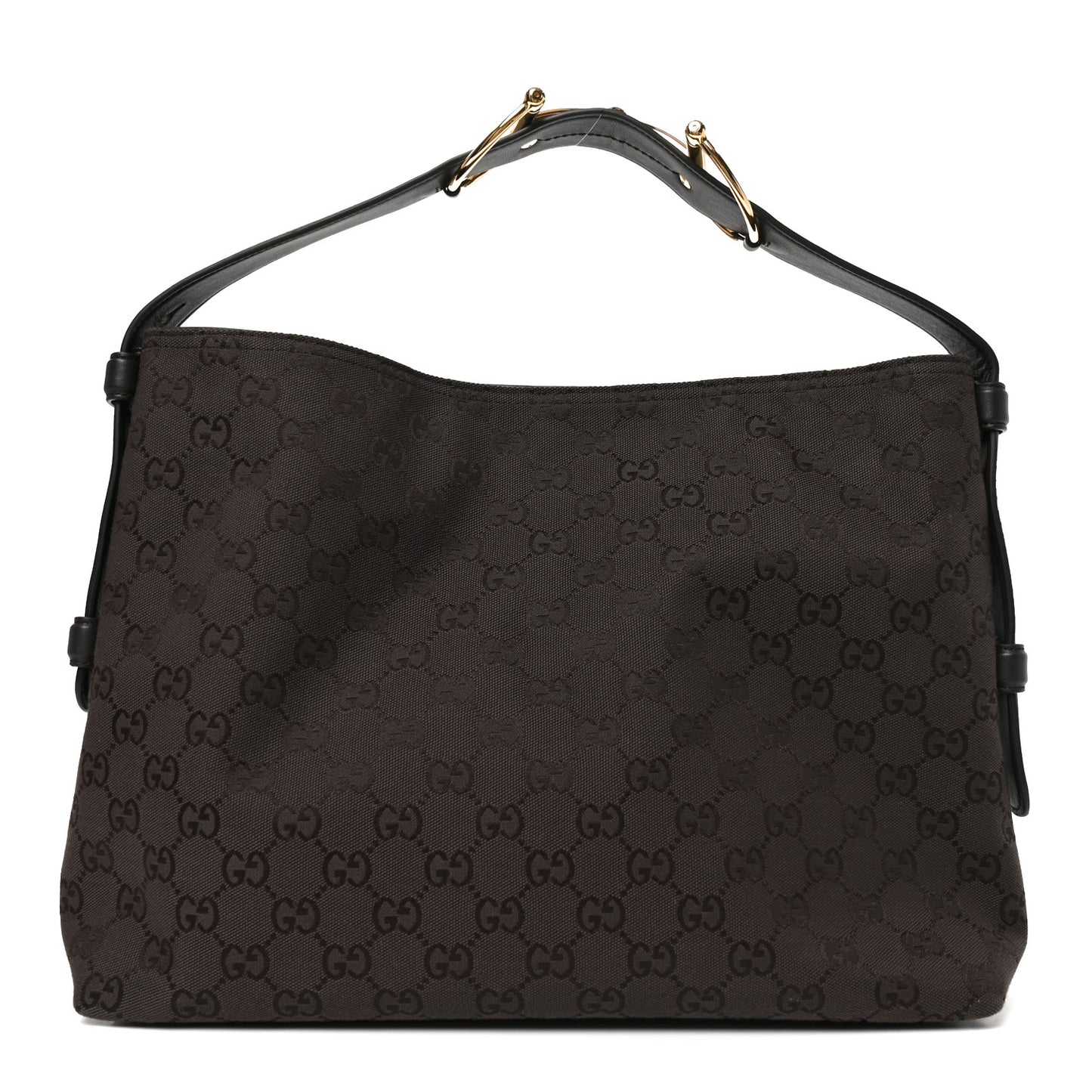 GG Supreme Monogram Medium Beatrix Tote Dark Brown